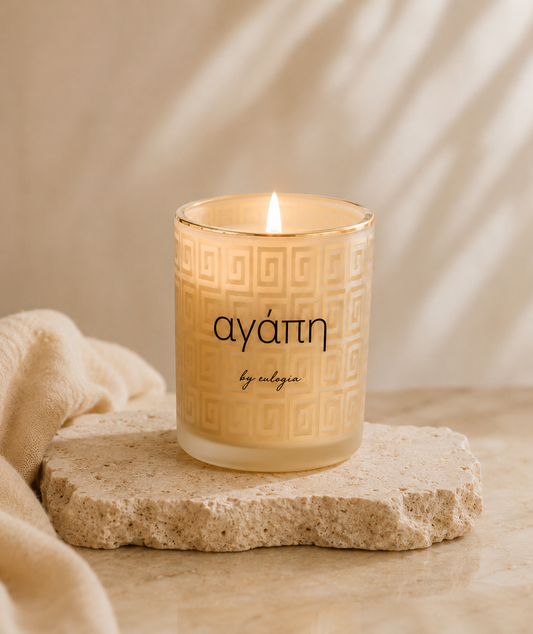 ΑΓΑΠΗ (Love) Candle